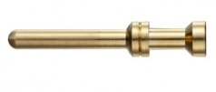 Han E Stiftkontakt, 0,14 - 0,37 mm², vergoldet