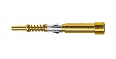 Han D LWL-Stiftkontakt für 1 mm Kunststoff-Faser
